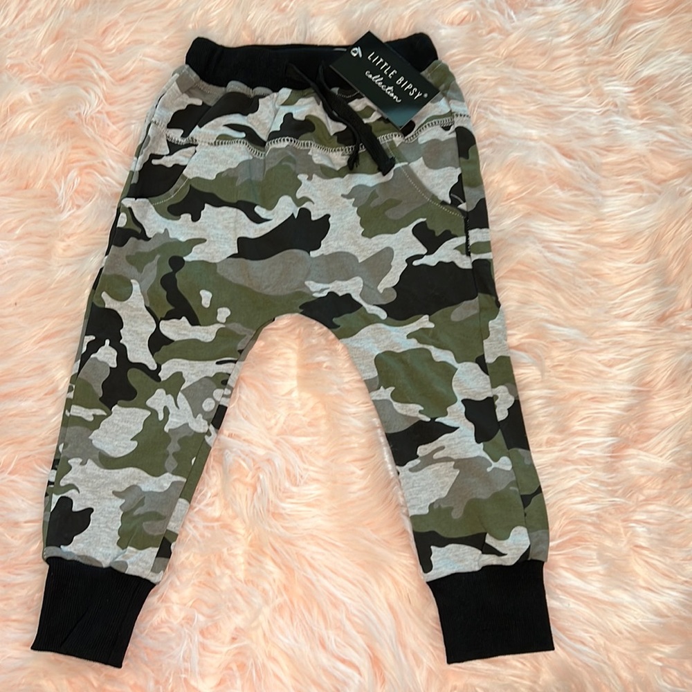 NWT Little Bipsy stretch joggers size 3T - 4T $14